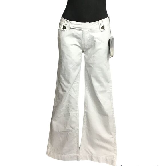 Tex by Max Azria Hampton Flare Leg Jeans Low Rise Bell Bottom Size 25 - Picture 1 of 13
